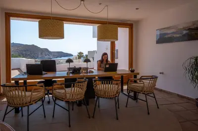 Paisaje cerca de este hotel