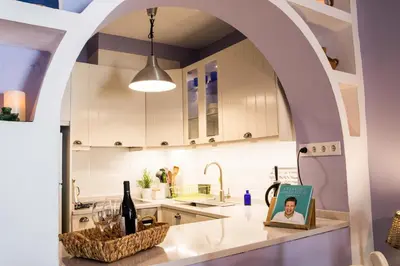 Una cocina o zona de cocina en Casa Serene