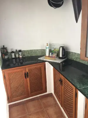 Una cocina o zona de cocina en Cueva Chelaja