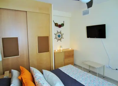 Cama o camas de una habitación en Tu Hogar en Verazul