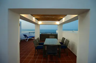 Zona de estar de Mojacarholiday