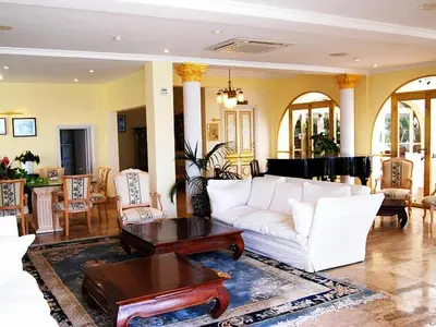Zona de estar de Hotel El Dorado