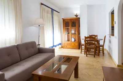 Zona de estar de Apartamentos Mexico