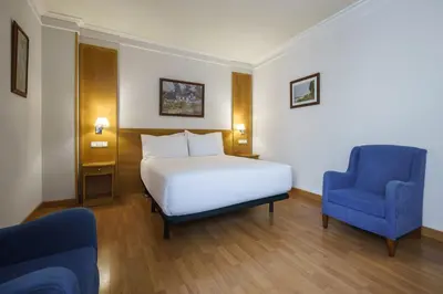 Cama o camas de una habitación en Crisol Almería