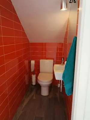 Un baño de Casa Euphorbia