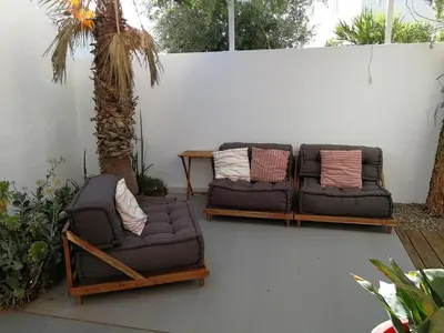 Zona de estar de Casa Euphorbia