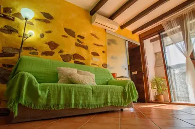 Zona de estar de Casas Rurales Picachico