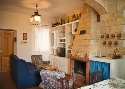Zona de estar de Vivienda Rural El Mirador de Enix