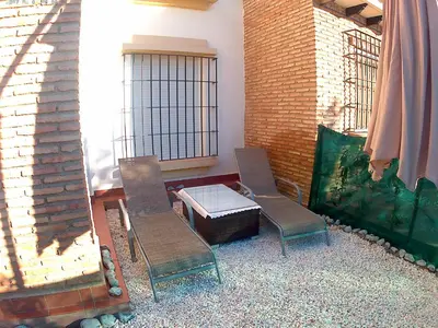Zona de estar de Al-Andalus Thalassa Home Star