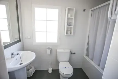 Un baño de Hostal Venta Del Sol