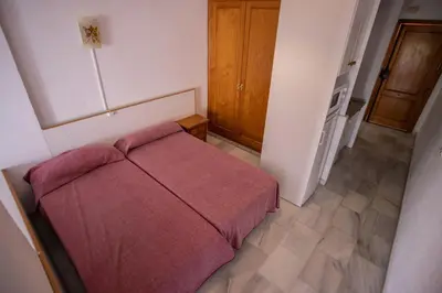 Cama o camas de una habitación en Vistamojacar