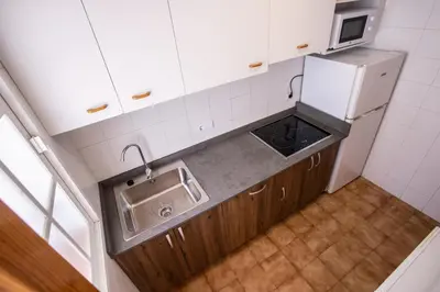 Una cocina o zona de cocina en Vistamojacar