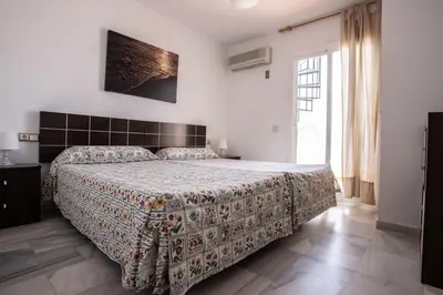 Cama o camas de una habitación en Vistamojacar