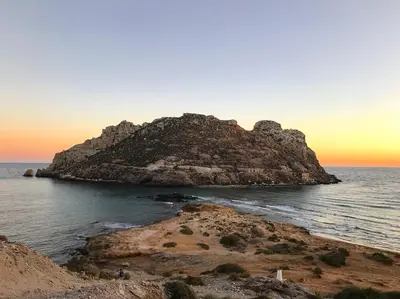 Paisaje cerca de este albergue