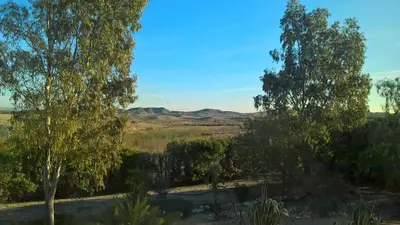 Paisaje cerca de esta villa