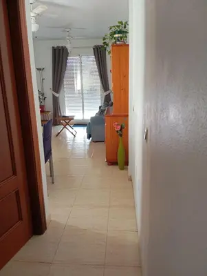 Zona de estar de One-bedroom flat 200m from the beach
