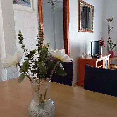 One-bedroom flat 200m from the beach