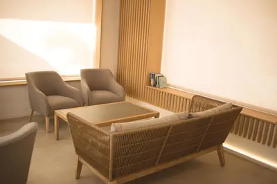 Zona de estar de El Trebol Bar & Hotel Only Adults