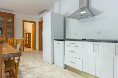 Una cocina o zona de cocina en Casa Atalaya en Villa de Nijar con piscina