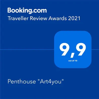 Certificado, premio, señal o documento que está expuesto en Penthouse 