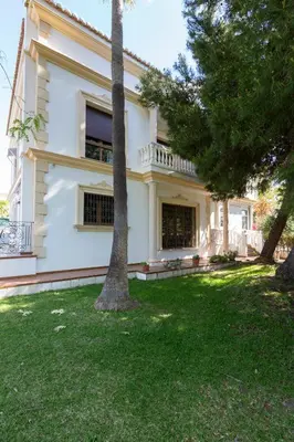 Jardín al aire libre en Chalet Villadulce