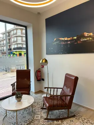 Zona de estar de Hostal Hs Puerto Lumbreras