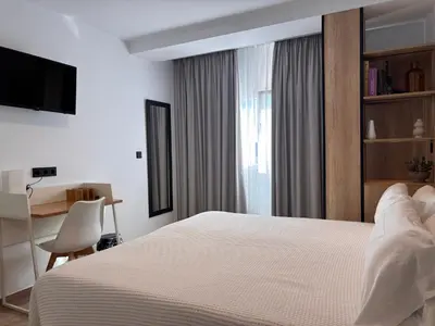 Cama o camas de una habitación en Hostal Hs Puerto Lumbreras