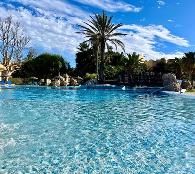 Piscina en o cerca de Apartamentos Moguima
