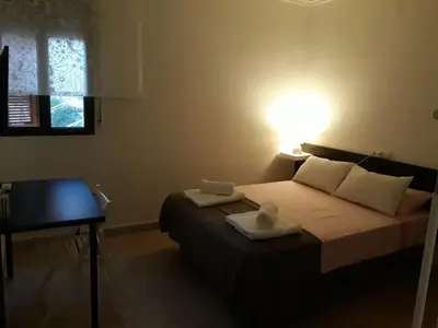 Cama o camas de una habitación en Miramar Habitaciones