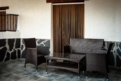Zona de estar de Hotel La Fragua II