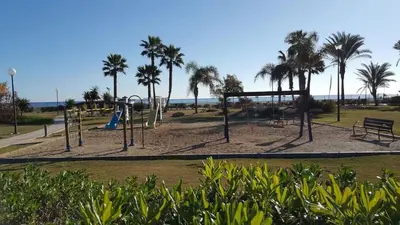 Zona de juegos infantil en Jardines de Nuevo Vera - Magnífico Apartamento a Pie de Playa