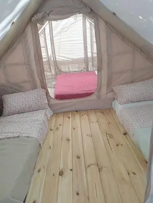 Cama o camas de una habitación en Camping Trevélez