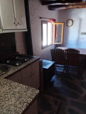 Una cocina o zona de cocina en Camping Trevélez