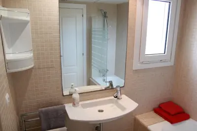 Un baño de Villa Romana Roquetas