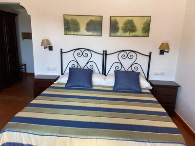 Cama o camas de una habitación en Casa Rural Mi Abuela Maria