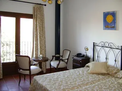 Cama o camas de una habitación en Casa Rural Mi Abuela Maria
