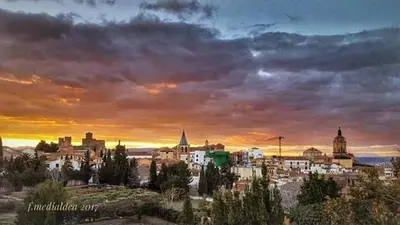 Paisaje cerca de este albergue