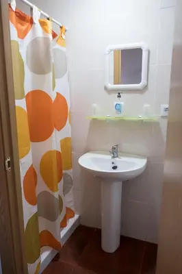 Un baño de Vivienda Rural Alba