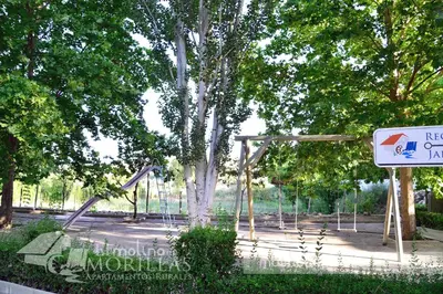 Jardín al aire libre en Apartamentos Rurales El Molino De Morillas