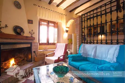 Zona de estar de Apartamentos Rurales El Molino De Morillas