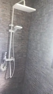Un baño de Apartamento Primera Linea de Playa Las Marinas