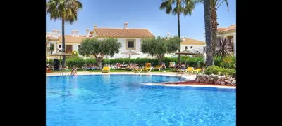 Piscina en o cerca de Apartamento Primera Linea de Playa Las Marinas