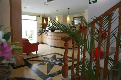 El vestíbulo o zona de recepción de Hotel Tio Felipe