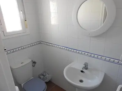 Un baño de La Loma