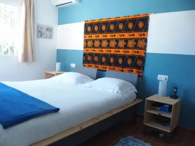 Cama o camas de una habitación en La Loma