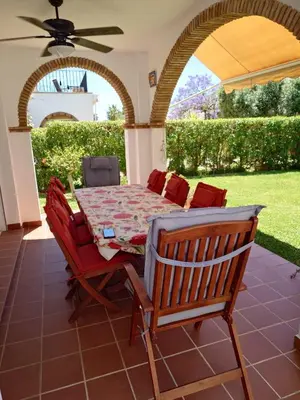 Zona de estar de Villa Alandalus