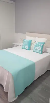 Cama o camas de una habitación en Apartamento SOLYMAR 3