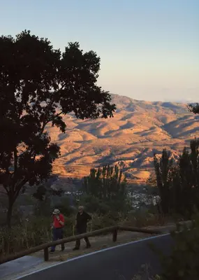 Paisaje cerca de este hotel
