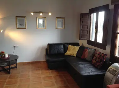 Zona de estar de Private villa large pool elevated quiet secluded location, near Mojacar