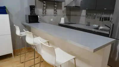 Una cocina o zona de cocina en Cabo de Gata-Almadraba